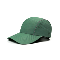 Casquette de baseball en coton de haute qualité, personnalisée, à 5 panneaux, avec logo imprimé par transfert thermique, séchage rapide, unisexe, ajustable, toutes tailles, style sportif