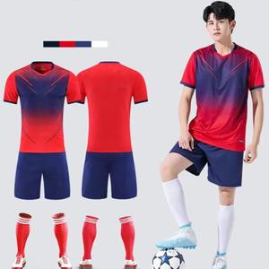 Conjunto de uniforme de fútbol tailandés para hombre, Jersey personalizado de calidad, ropa de fútbol, novedad - Product Image 4