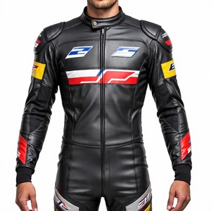 Traje de carreras de motos para niños y adultos, ajuste ajustable, ciclista en crecimiento, características de seguridad, tamaño más pequeño, opciones personalizadas, pedido al por mayor - Product Image 3
