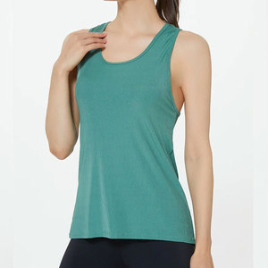 Top Corto sin Mangas con Cuello Redondo para Mujer, Personalizado 2026, de Alta Calidad, Transpirable, Tejido, con Borlas, Informal, Sexy, para Entrenamientos de Verano - Product Image 1