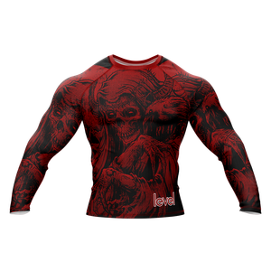 Best Apparel Quality Men Sublimation long sleeve fitness compression shirt <b>MMA</b> <b>rash</b> <b>guard</b> - Product Image 1
