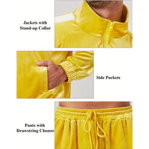 Nouveaux survêtements pour hommes en polyester respirant sur mesure en gros, survêtements pour hommes, design personnalisé, pantalons de survêtement pour hommes de haute qualité - Product Image 6