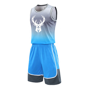 Uniforme de basket-ball sans manches personnalisé par sublimation, vêtements d'équipe de haute qualité pour adultes, ensembles imprimés de grande taille, respirant - Product Image 2