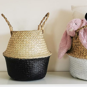 ตะกร้าเก็บหญ้าทะเลแบบเรียบง่ายงานหัตถกรรมอเนกประสงค์ทนทาน OM/ODM ผลิตในเวียดนามตัวเลือกปรับแต่งได้ - Product Image 1