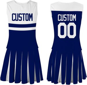 Uniformes de porristas elásticos transpirables, trajes directos de fábrica personalizados para niñas y mujeres, práctica de animación y competición de equipos - Product Image 1
