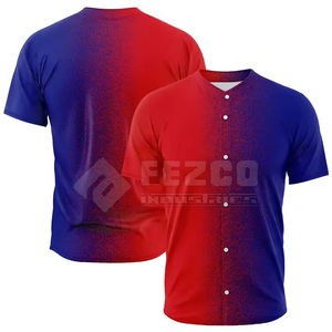 Maillot de baseball pour homme, style tendance, nouvelle collection 2025, respirant, grande taille, imprimé, vêtements de sport - Product Image 2
