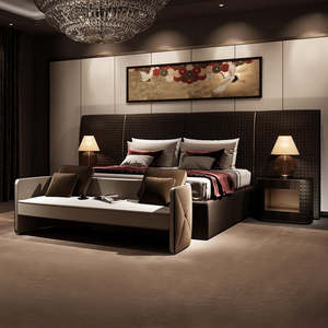 San Marco XL Letto <b>Bed</b> Italian-Style Luxury <b>Queen</b> and King <b>Size</b> Soft <b>Bed</b> Tufted Upholstered Bedroom Furniture - Product Image 2