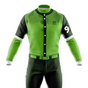 Uniformes de baseball à séchage rapide de fabrication professionnelle, vêtements de sport confortables avec ensembles respirants pour les équipes - Product Image 4