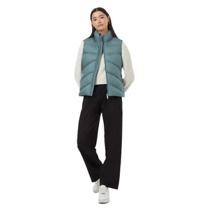 Stand Collar Waterproof Cotton Padded Waistcoats Thick and Warm Causal <b>Women</b> Winter Zipper <b>Vest</b> Coat 2025 New Fashion Clothing - Product Image 5