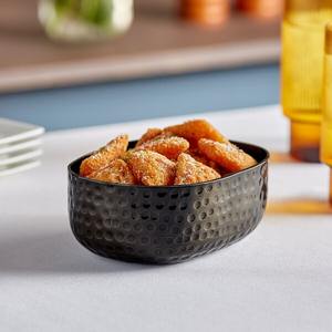 Tazón Ovalado para Servir de Aluminio Martillado - Product Image 2