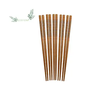 Product Van Hoge Kwaliteit Gezonde Bamboe Reizen Eetstokjes Set Voor Pick-Up Sushi Broodjes, Noedels, Rijst Met Milieuvriendelijke, Volledig Natuurlijke
