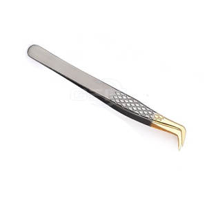 Pinzas para Pestañas de Acero Inoxidable de Color Personalizado, Ligeras, Duraderas, Reutilizables, de 10 mm de Longitud, Último Diseño, Servicio OEM - Product Image 3