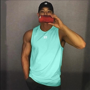 2025 hombres fitness gimnasios Tank Top hombres Fitness camisa sin mangas Hombre malla transpirable deportes chaleco camiseta gimnasios correr chaleco hombres - Product Image 3