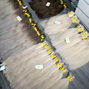 Meilleur Prix Pas Cher 200kg Coloré En Vrac Raw Vietnamien Naturel Vague Droite Style Bébé Extensions de Cheveux en Vente! - Product Image 1