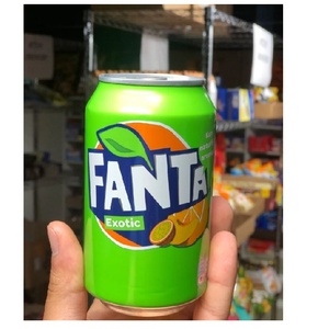 Paquete de 12 Latas de 355 ml de Fanta Exótica, Bebida Refrescante con Sabor a Frutas, Ideal para Cafeterías o el Hogar - Product Image 4