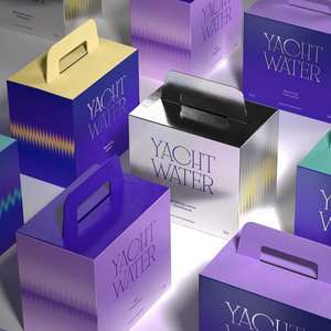 Boîte à mâcher kraft écologique avec logo personnalisé, dossiers d'emballage en papier brun naturel, stratification mate pour les petites entreprises de marques de thé - Product Image 1