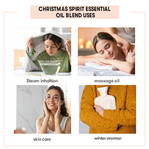 100% Pure Quality Christmas Spirit <b>Essential</b> <b>Oil</b> Blend Aromatherapy <b>Diffuser</b> Product - Product Image 4
