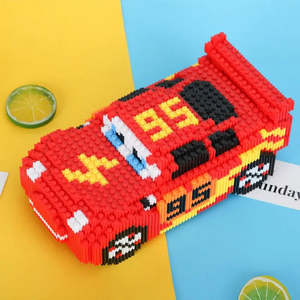 Bloques de Construcción de Disney Pixar Cars, Juguete Educativo para Niños de 5 a 7 Años, Juego de Construcción de Plástico - Product Image 2