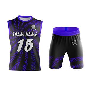 100% Polyester Matériau Fait 7v7 Drapeau Football Américain Uniforme Ensembles Imprimé Respirant Séchage Rapide Logo Personnalisé Nouveau Design 7 7 - Product Image 5