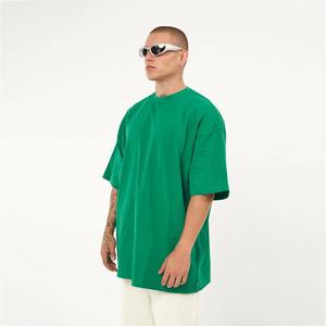 Impresión digital personalizada Eco-Friendly Oversized 100% Organic Cotton Streetwear Camisetas 240 Gramos Hip-Hop Tees para hombres - Product Image 2