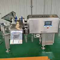 Cortadora de Carne Congelada Industrial 3D, Máquina Automática de Corte en Cubos de Acero Inoxidable para Carne de Res, Cerdo y Pollo, de Alta Capacidad Comercial