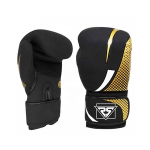 Top Quty logotipo personalizado 10oz guantes de boxeo de cuero de vaca hechos a mano PU cuero artes marciales ropa deportiva público objetivo Boxers - Product Image 4