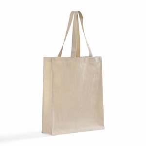 Sac fourre-tout en toile écologique à ouverture supérieure, personnalisable avec logo imprimé, pour le quotidien, les courses, les fêtes, la gym, la marche, pour hommes et femmes - Product Image 4