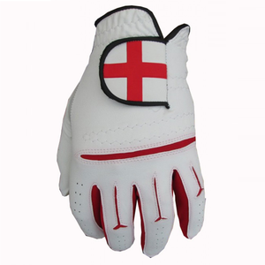 Vente en gros de gants de golf Cabretta en peau de mouton avec logo personnalisé pour les femmes gant de golf protégé contre les UV pour le sport - Product Image 5