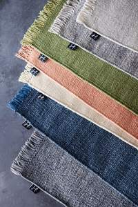 Luxury Modern Striped Cotton Flat Weave <b>Rugs</b> Hand Woven Indoor & <b>Outdoor</b> Economical Area <b>Rugs</b> & Sets Great Value By ITHL - Product Image 5