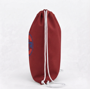 Bolsa de Gimnasio Personalizada con Logotipo, Forro de Poliéster Sólido, Cordón de Algodón, Bolsa Deportiva de Lino, Mochila de Fitness Reciclable para Entrenamiento - Product Image 2
