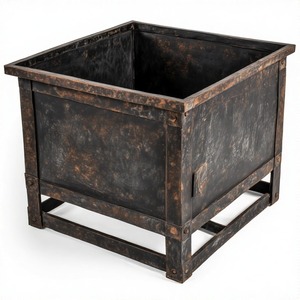 GlowEmbrace Round Steel Firepit with Firewood Storage for Outdoor <b>Garden</b> Patio Heating Camping and Decoration Use - Product Image 6