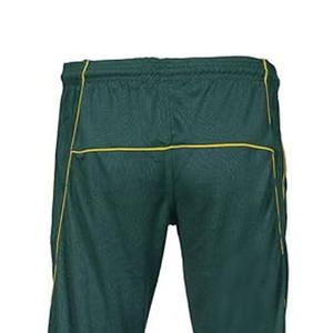 Venta al por mayor por encargo de los hombres verdes hechos de fábrica pantalones de sublimación de los hombres pantalones de cricket para la venta en tarifas baratas - Product Image 4