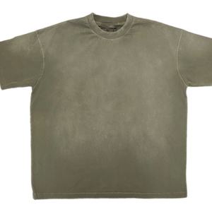 Camisetas de Hombre de Alta Calidad, Unisex, Tejidas, Personalizadas, Lavadas con Ácido, Poliéster/Algodón, Anti-Pilling, Corte Regular - Product Image 6