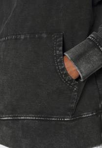 Personalizado transpirable Vintage Stone Wash Plus Size Drop Shoulder Hoodies en blanco Unisex Hoodie ácido lavado peso pesado Hoodie hombres - Product Image 6