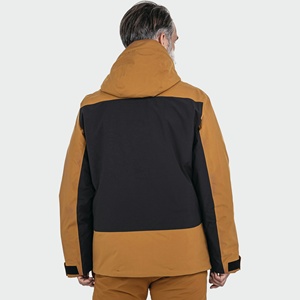 Chaquetas de esquí y snowboard deportivas con ribete de piel, softshell ligero con cremallera, 100% poliéster, impermeable, transpirable, para invierno y actividades al aire libre. - Product Image 2