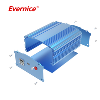 Usinage CNC Boîtier en aluminium anodisé Boîtier d'instrument électronique en métal Boîte de jonction Boîtier PCB
