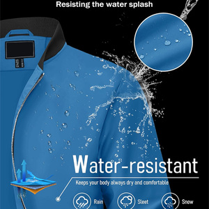 Men Winter Bomber Jacket With Custom Logo <b>Heavy</b> <b>Duty</b> Fabric Smooth Lining Functional Storage And Direct Factory Label Options - Product Image 3