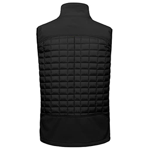 Venta al por mayor OEM/ODM chaleco acolchado sin mangas Chaleco de burbujas personalizado invierno utilidad Chaleco de gran tamaño para los hombres - Product Image 2