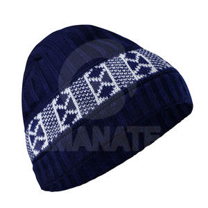 Gorro de Invierno Informal para Hombre, Tejido Jacquard, Transpirable, Impermeable, Ajustable, Color Personalizable, Ligero y Cálido - Product Image 2