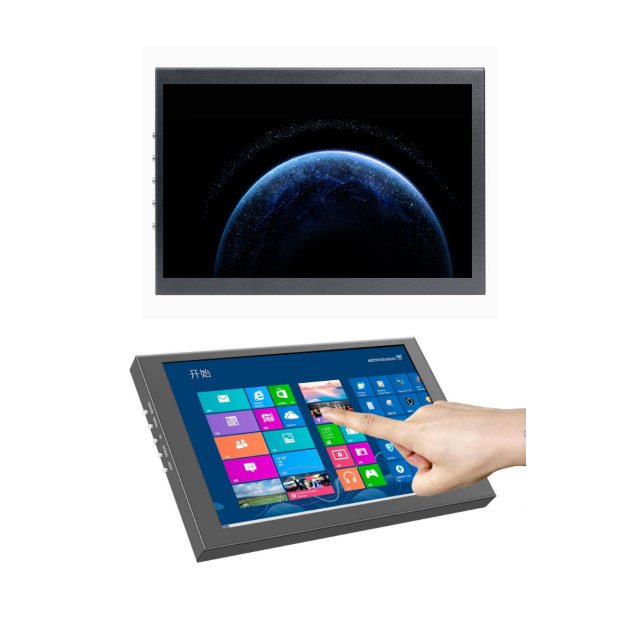 Embedded 10 Inch TFT IPS LCD Wide Screen 1280*800 USB HDM-I Open Frame 10 Points Capacitive Touch Screen Monitor