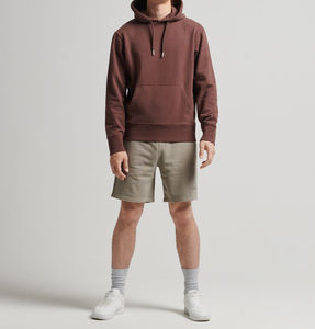 Sudaderas con capucha para hombre de la mejor calidad 100% algodón personalizado estilo callejero MOQ bajo bordado liso teñido para la temporada de otoño en oferta OEM - Product Image 1