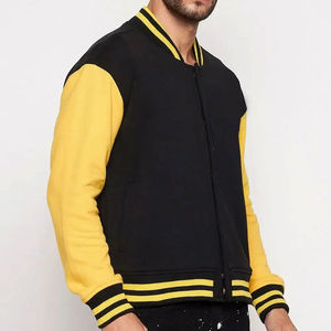 Laine Versity Hommes Vestes Usine En Gros Veste Vierge Pour Homme Meilleur Prix Vente Chaude Plaine Versity Homme Vestes Du Pakistan - Product Image 4