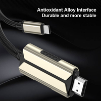 Câble USB C vers HDMI Justlink 1080P, adaptateur téléphone vers TV, 3 en 1, micro USB vers HDMI, adaptateur AV numérique pour smartphone, téléviseur, projecteur