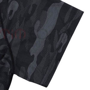 Quantité minimale de commande bas T-shirts en polyester pour hommes avec logo personnalisé vêtements d'été avec la dernière impression de transfert de sublimation de conception - Product Image 4