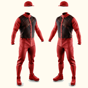 Ensemble de baseball pour jeunes de dernière génération, qualité supérieure, couleur unie, respirant et confortable, prix de gros - Product Image 4