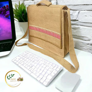 Sacs de séminaire en jute de haute qualité Excellents textiles et produits en cuir très solides et durables pour tout usage - Product Image 1