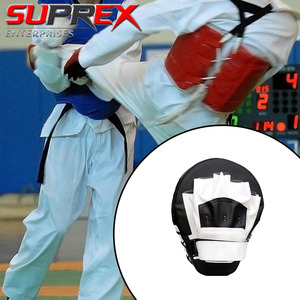 Taekwondo Double <b>Kick</b> Training Pad Leather Martial Arts Karate Strike <b>Shield</b> Durable Striking Pad Fully Customized Quality - Product Image 5