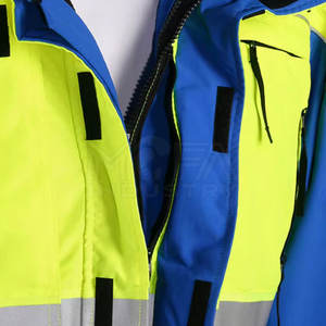 Veste de sécurité robuste réfléchissante pour une haute visibilité, imperméable, respirante et confortable pour une utilisation toute la journée - Product Image 3