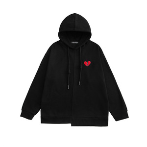 Sudadera con Capucha y Bolsillo de Forro Polar con Logotipo Personalizado en Relieve, Sudadera con Capucha Gruesa para Hombre y Mujer, Sudadera con Capucha de Invierno con Estampado Sólido - Product Image 5