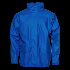 ผู้ผลิตเสื้อแจ็คเก็ตกันลมแบบเรียบง่าย รับผลิตเสื้อผ้าตามสั่ง โรงงานผู้ผลิตเสื้อผ้าแบบ OEM เสื้อแจ็คเก็ตกันลมแบบมีฮู้ดกันน้ำสำหรับผู้ชาย - Product Image 1